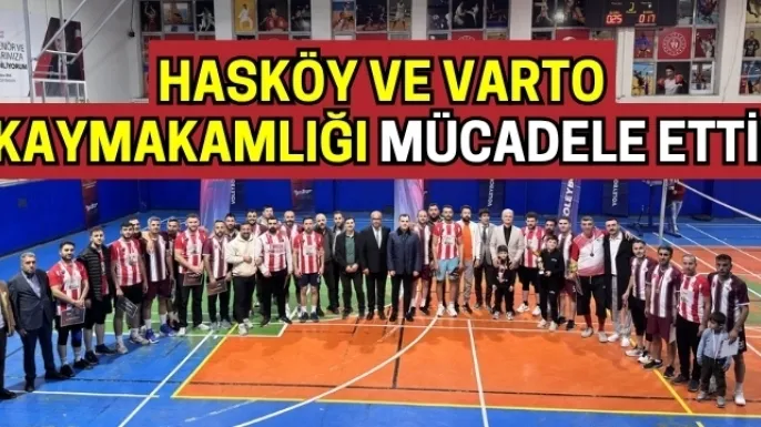 Kaymakam Güney turnuvada: Kurumlar kaynaştı!