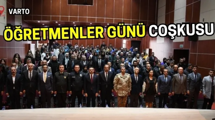 Varto'da Öğretmenler Günü coşkusu!