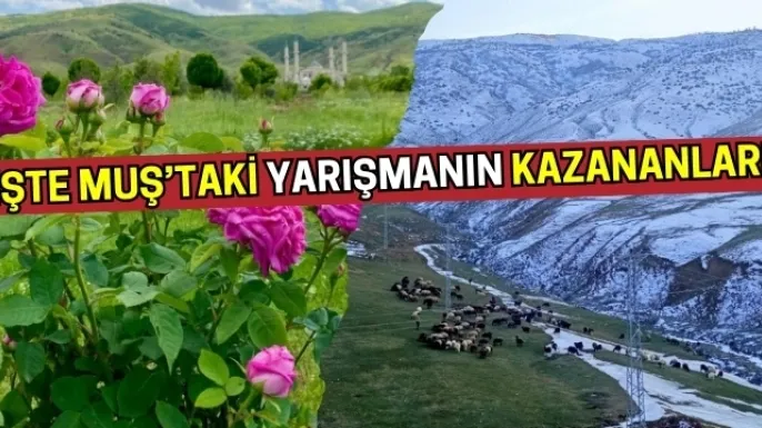 Muş'ta HBT'nin dikkat çeken yarışmasında sonuçlar belli oldu: İşte kazananlar!