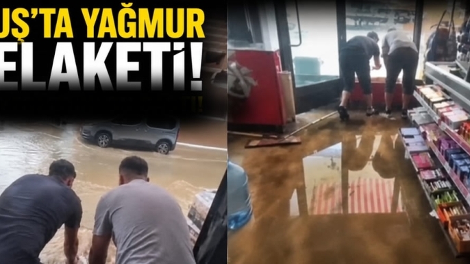 Muş’ta yağmur felaketi!