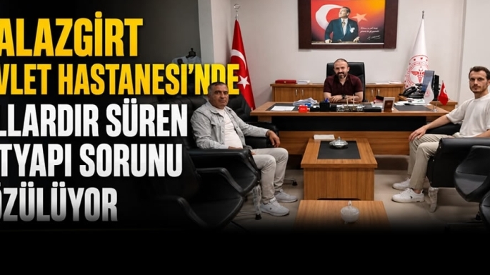 Malazgirt Devlet Hastanesi'nde Yıllardır Süren Alt