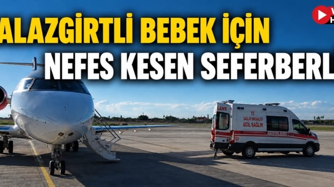 Malazgirtli bebek için nefes kesen seferberlik