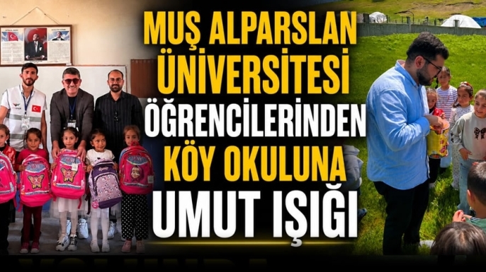 Muş Alparslan Üniversitesi Öğrencilerinden Köy Oku