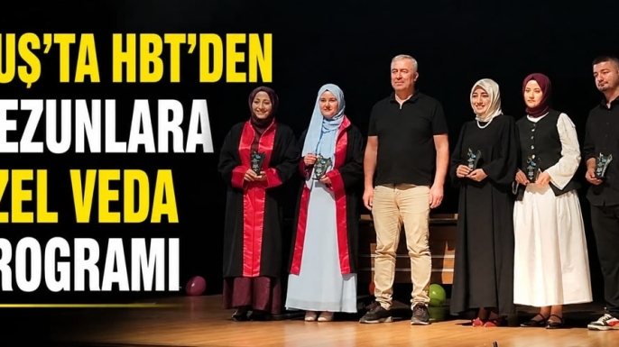 Muş'ta HBT'den Mezunlara Özel Veda Programı