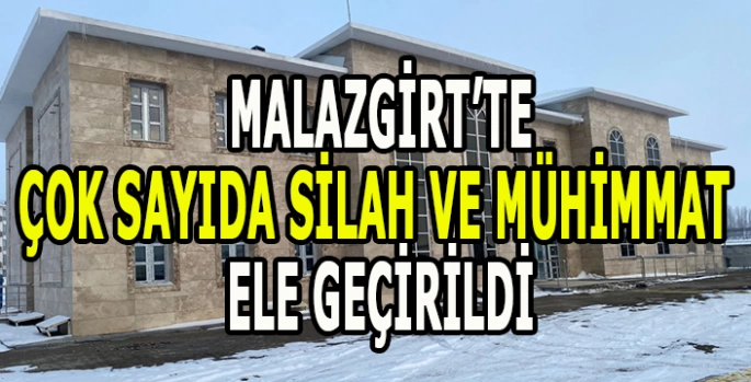Malazgirt’te silah ve mühimmat operasyonu: Suçlular cezaevine teslim edildi!
