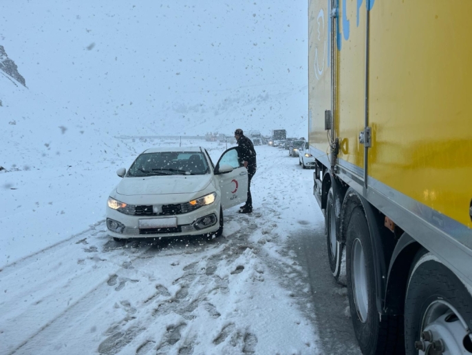 Kar sürprizi Erzincan\