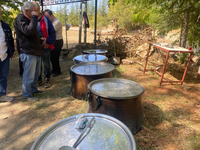 Keban köylüleri su kaynağı için kurban kesti 3