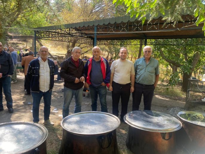 Keban köylüleri su kaynağı için kurban kesti 4