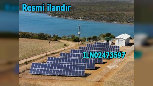 GÜNEŞ ENERJİLİ İÇME SUYU TESİSLERİ YAPTIRILACAKTIR