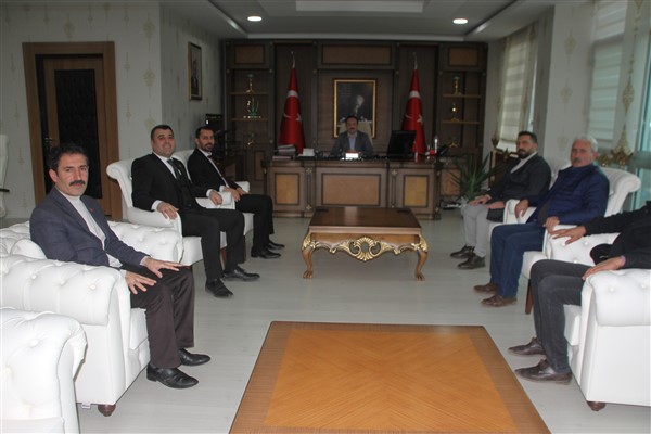 Yeniden Refah Partisi Muş İl Başkanı Şen Malazgirt İlçesini Ziyaret Etti