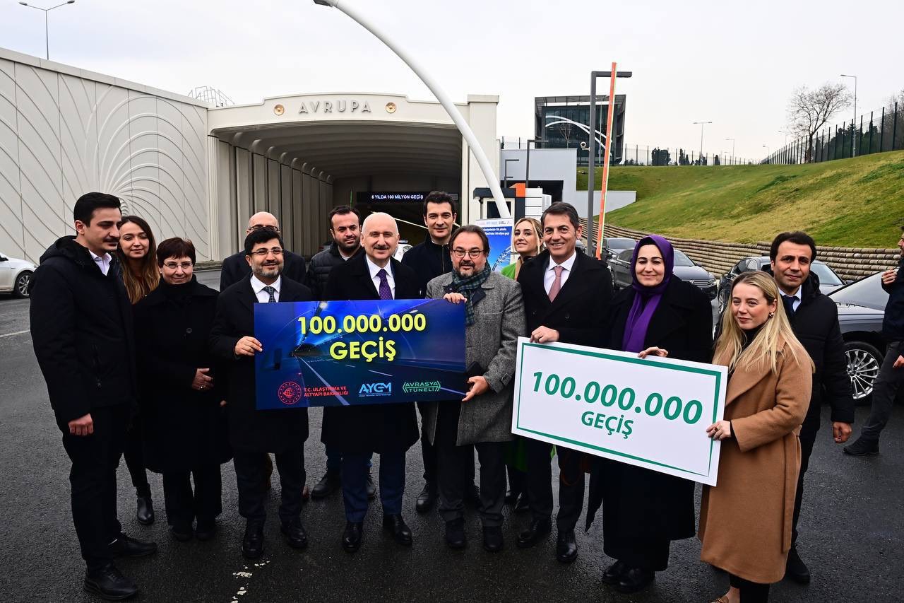 ULAŞTIRMA VE ALTYAPI BAKANI KARAİSMAİLOĞLU:-AVRASYA TÜNELİ’NDEN 100 MİLYON ARAÇ GEÇTİ