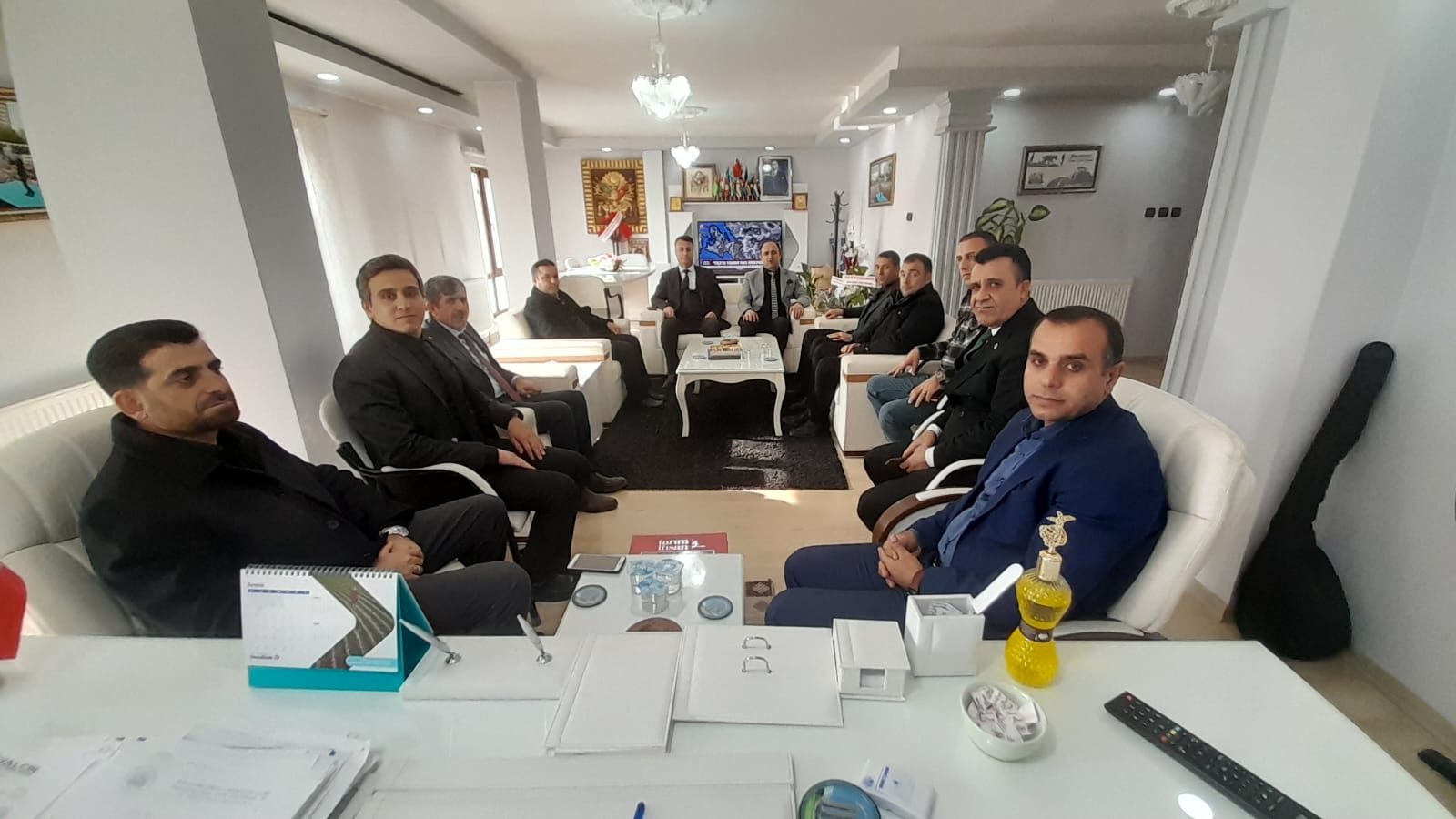 Muş Tarım Orman İl Müdürü Mehmet Gün’den Ziraat Odası Başkanı Tahsin Kılıç’ a Hayırlı Olsun Ziyareti