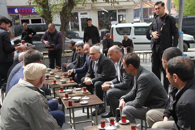 Muş Valisi Gündüzöz, Malazgirt ilçesinde incelemelerde bulundu