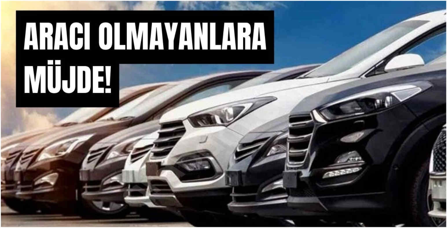 Aracı olmayanlara müjde: MTV ve ÖTV alınmayacak!