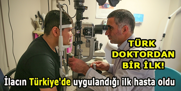 Azimli doktor 14 yaşındaki Umut'a 'ışık' oldu