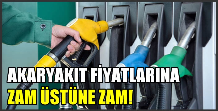 Akaryakıt fiyatları bir kez daha değişti!