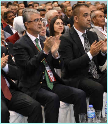 MHP Genel Başkan Yardımcısı Aydın, partisinin Erzurum il kongresinde konuştu: