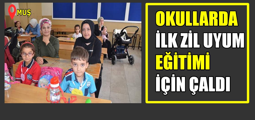 Muş'ta okullarda uyum programı başladı