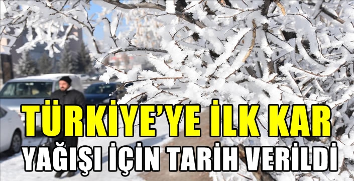 Dolapta ne varsa hazır tutun! Türkiye'ye ilk kar yağışı için tarih verildi