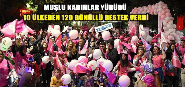 10 ülkeden gelen 120 gönüllü dikkat çekmek için Muş’ta yürüdüler