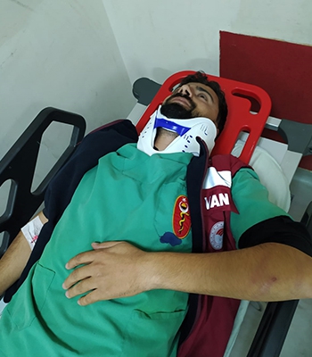 Hayvan sayımına giden veteriner darbedildi