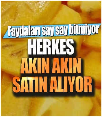 Herkes akın akın satın alıyor! Faydaları say say bitmiyor