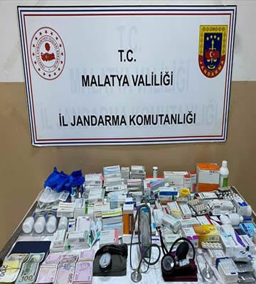 Malatya'da yabancı uyruklu sahte doktor yakalandı