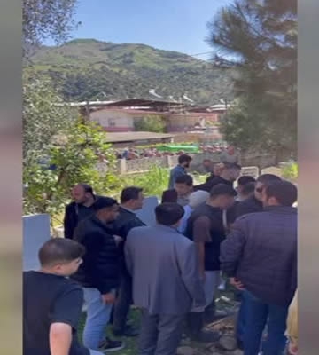 Aydın'da yangında hayatını kaybeden bebeğin cenazesi toprağa verildi