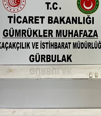 Ağrı'da uyuşturucu ele geçirildi 2 kişi gözaltına alındı