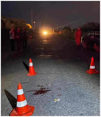 Kamyonetin çarptığı yaya öldü