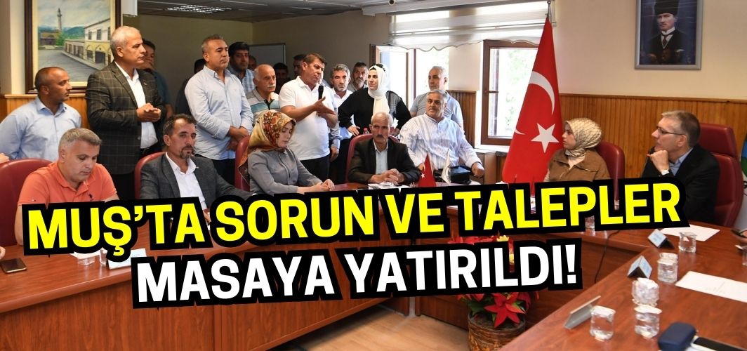 Muş Belediyesi’nde temmuz ayı meclis toplantısı: Sorun ve talepler masaya yatırıldı!