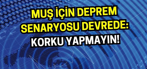 7.5’lik Karlıova depremi Muş ve 5 ili vurdu! AFAD: Korku ve paniğe kapılmayın!