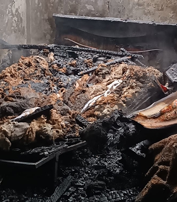 Erzurum'da çıkan yangında müstakil ev kullanılamaz hale geldi