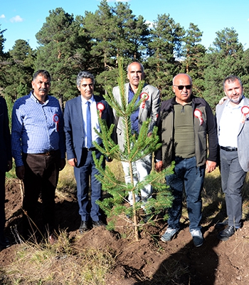 Kars'ta Sarıkamış ve Çanakkale şehitleri anısına hatıra ormanı oluşturuldu