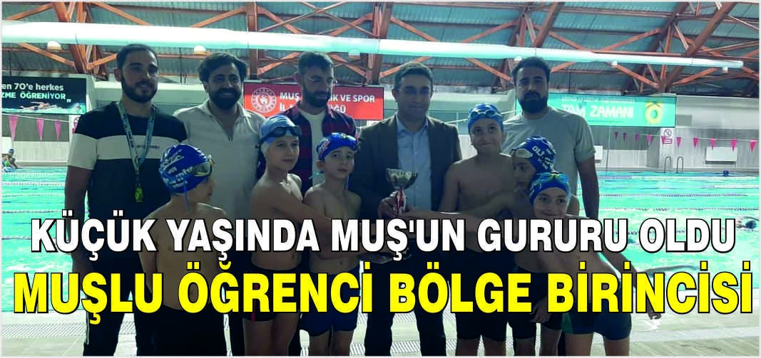 Küçük yaşında Muş’un gururu oldu: Muşlu öğrenci bölge birincisi