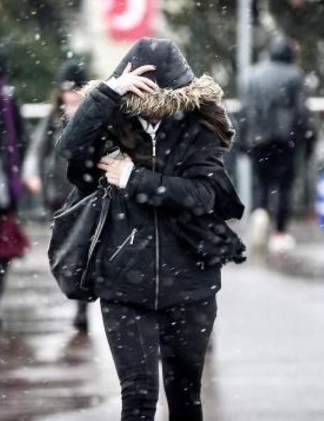 7 il için sarı uyarı: Sağanak ve kar yağışına dikkat