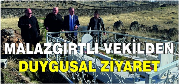 Malazgirtli Milletvekilinden duygusal ziyaret