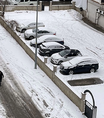 Bitlis ve Van'da gece yağan kar ulaşımı olumsuz etkiledi