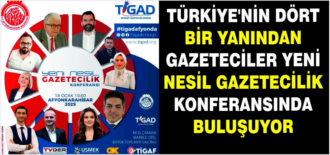 Türkiye'nin dört bir yanından gazeteciler yeni nesil gazetecilik konferansında buluşuyor