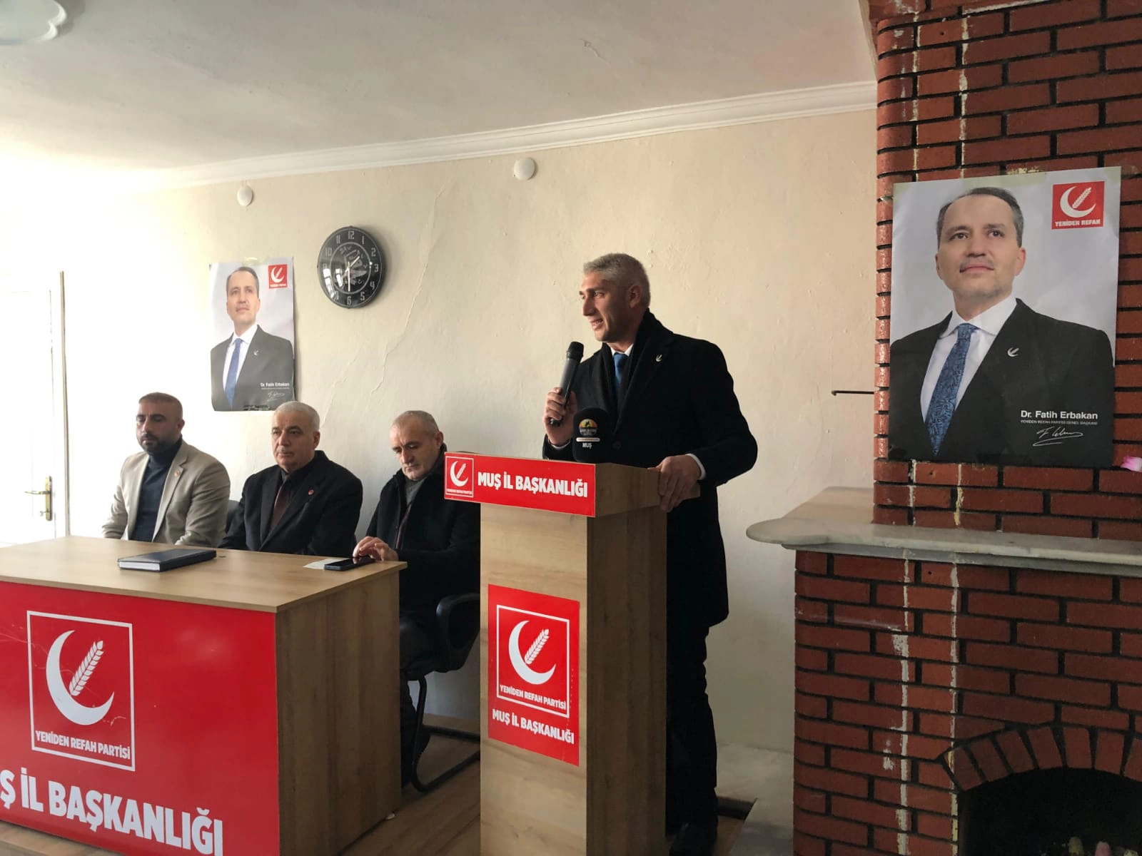 Yeniden Refah Partisi (YRP) Muş İl Başkanlığı Ocak Ayı İl Divan Kurulu Toplantısı gerçekleştirildi
