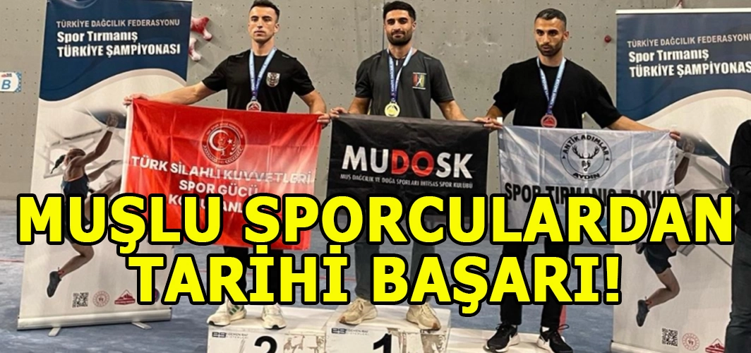 Muşlu Sporculardan tarihi başarı: Milli takıma davet!