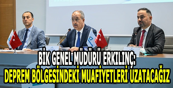 Basın İlan Kurumu Genel Müdürü Erkılınç: Deprem bölgesindeki muafiyetleri uzatacağız