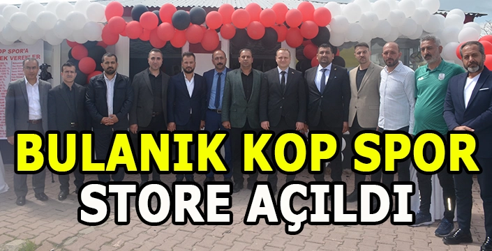 Bulanık’ta bir ilk: Kopspor Store açıldı!