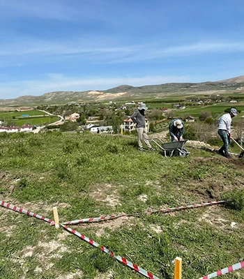 Elazığ'da Tadım Kalesi ve Höyüğü'nde kazı çalışmaları yeniden başladı