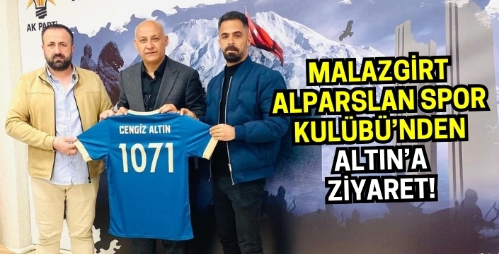 Malazgirt Alparslan SK’dan Altın’a ziyaret!