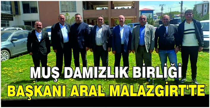 Muş Damızlık Birliği Başkanı Aral Malazgirt'te