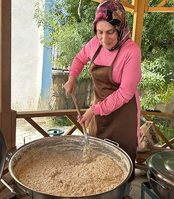 Van'da Türk Mutfağı Haftası kapsamında geleneksel lezzetler tanıtıldı