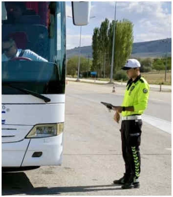 Son bir haftada 567 bin 397 araca/sürücüye işlem yapıldı