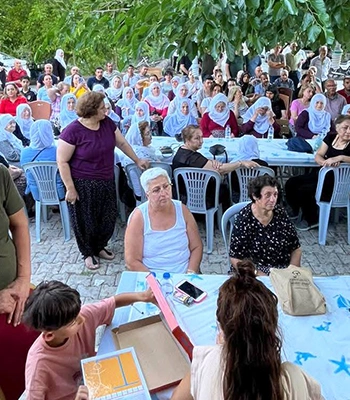 Ağın'da muharrem ayı dolayısıyla aşure etkinliği düzenlendi