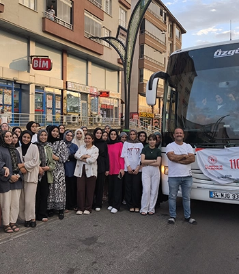 Bingöl'de 42 öğrenci Çanakkale gezisine katıldı
